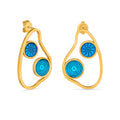 JOIDART-GAUDI- YG Cibes Medium Stud Earrings