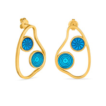 Load image into Gallery viewer, JOIDART-GAUDI- YG Cibes Medium Stud Earrings