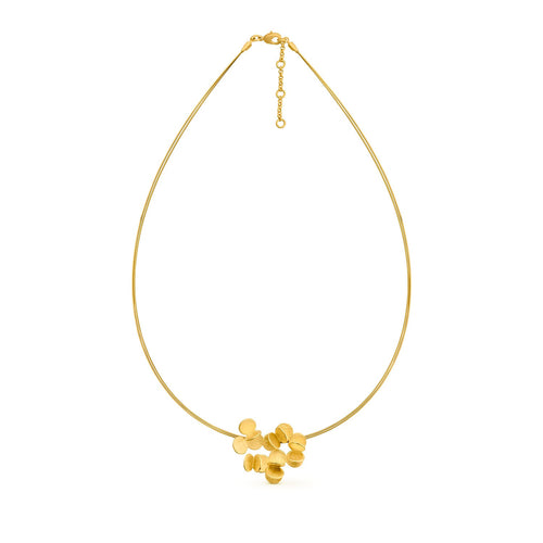 JOIDART-ARAI-YG Round Wire Small Necklace