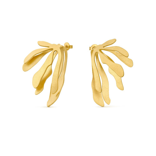 JOIDART-EXOTICA- Yellow-Gold Large earrings