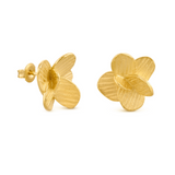 JOIDART-PAMPALONIA-YG Wild Peony Flower Stud