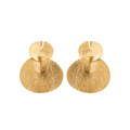 JOIDART-TAGLIO-YG Stud+dangling Circle Earrings