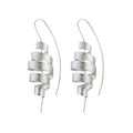 Silver Whirlwind Earrings