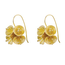 Load image into Gallery viewer, Yellow-Gold Gumnut Earrings