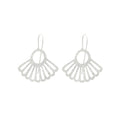 Silver Art Deco Earrings