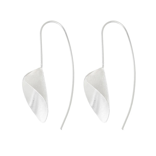 Silver Cone Earrings