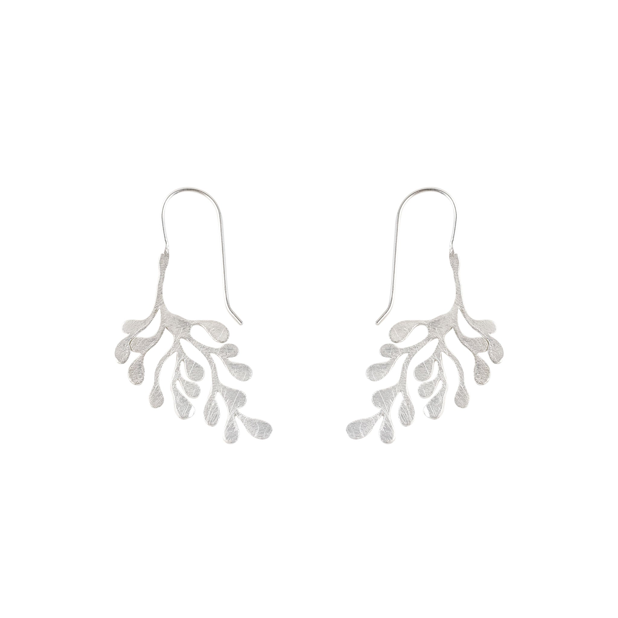 Silver Grapes Earrings