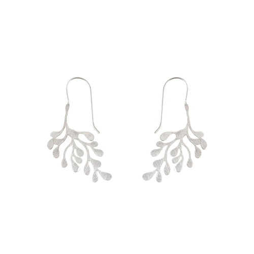 Silver Grapes Earrings