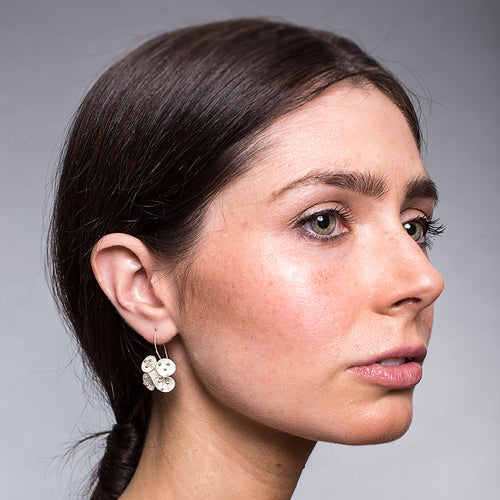 Silver Gumnut Earrings