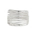Silver Multi Rows Band Ring