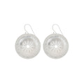 Silver Plain Circle Earrings