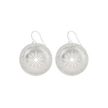 Load image into Gallery viewer, Silver Plain Circle Earrings