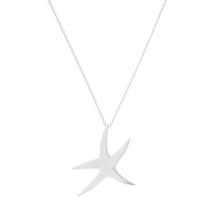 Load image into Gallery viewer, Silver Polished Starfish Pendant