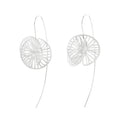 Silver Sphere Earrings
