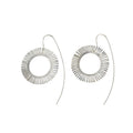 Silver Sun Earrings
