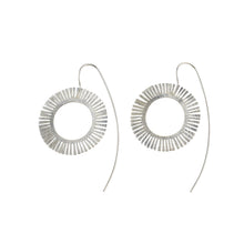 Load image into Gallery viewer, Silver Sun Earrings